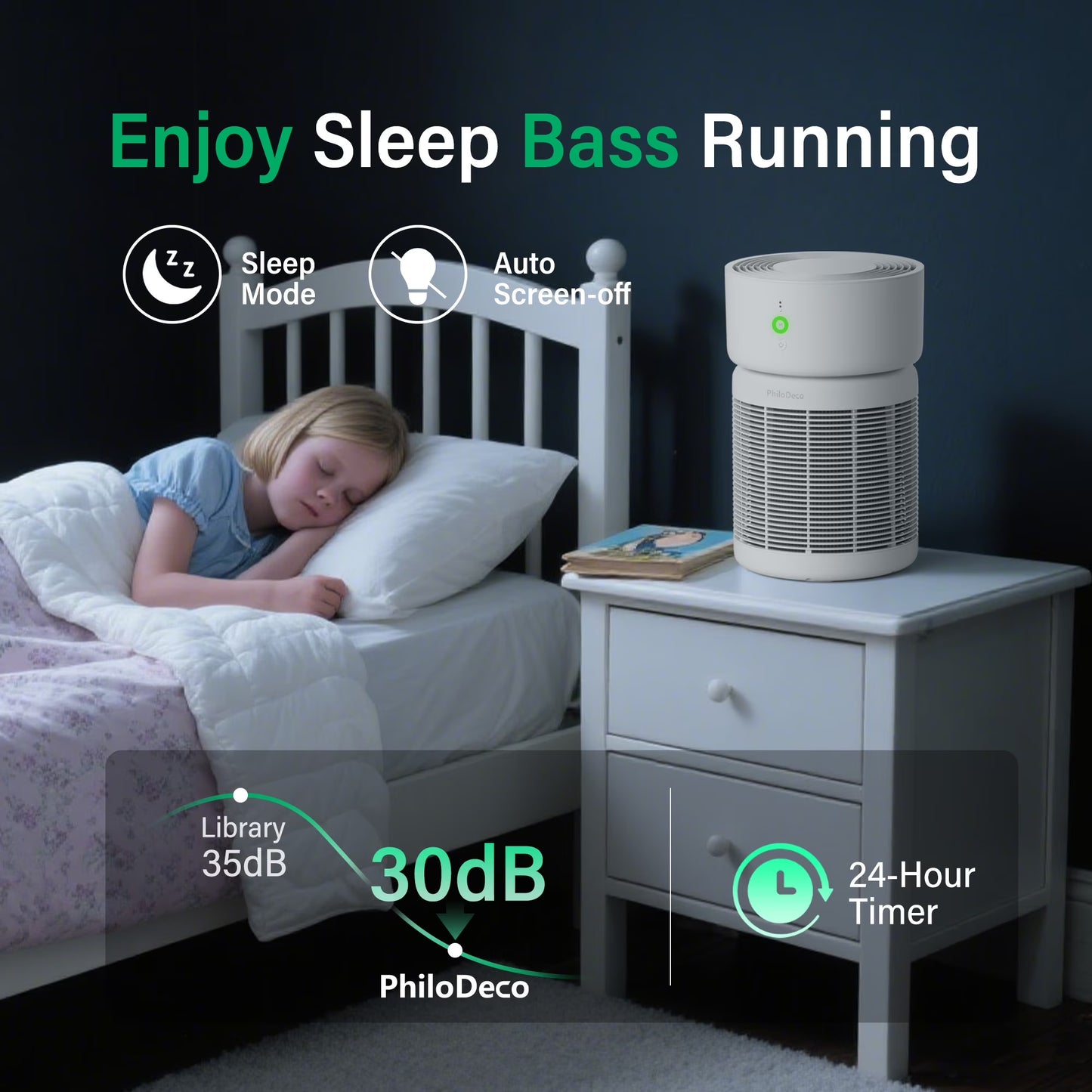 HEPA air purifier for up to 3500 square feet